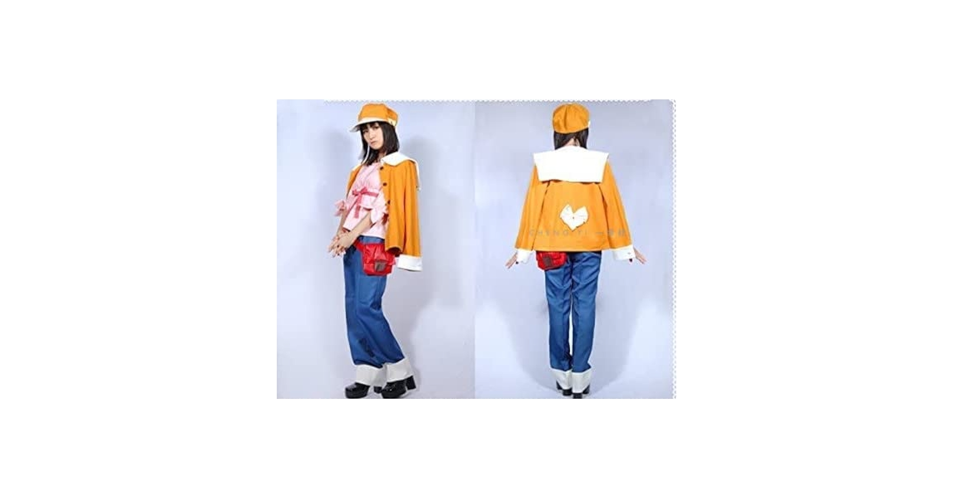 Amazon.co.jp: [Sanjucos] 化物語 千石撫子風 コスプレ衣装